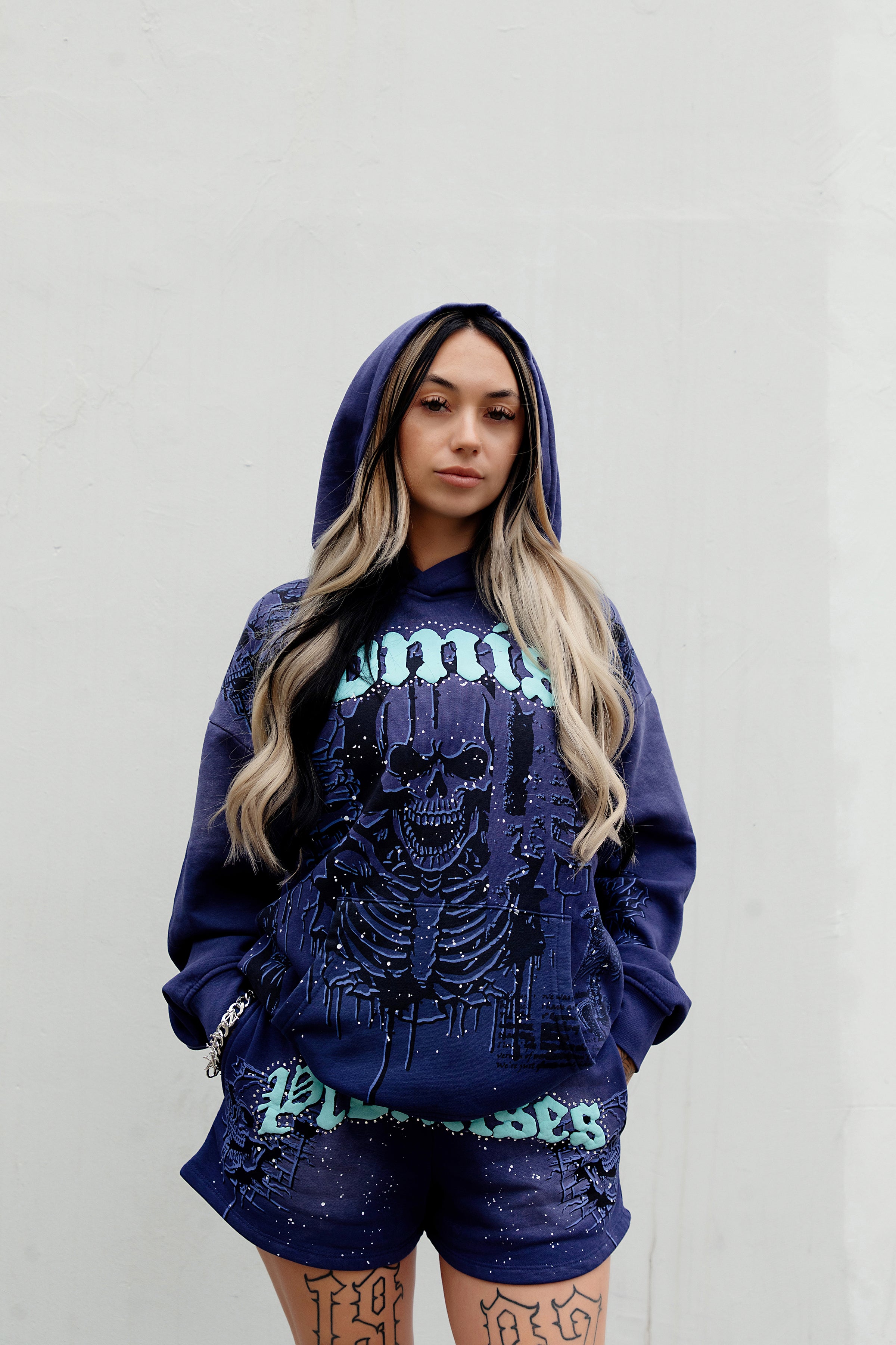 Endless Rhinestone Hoodie