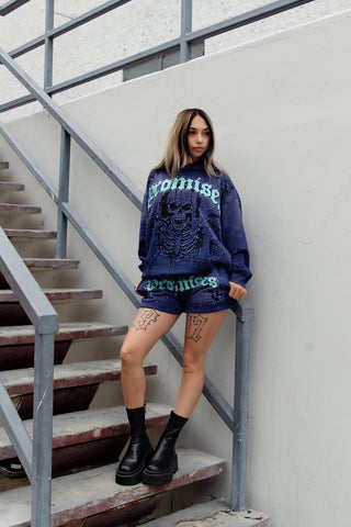 Endless Rhinestone Hoodie