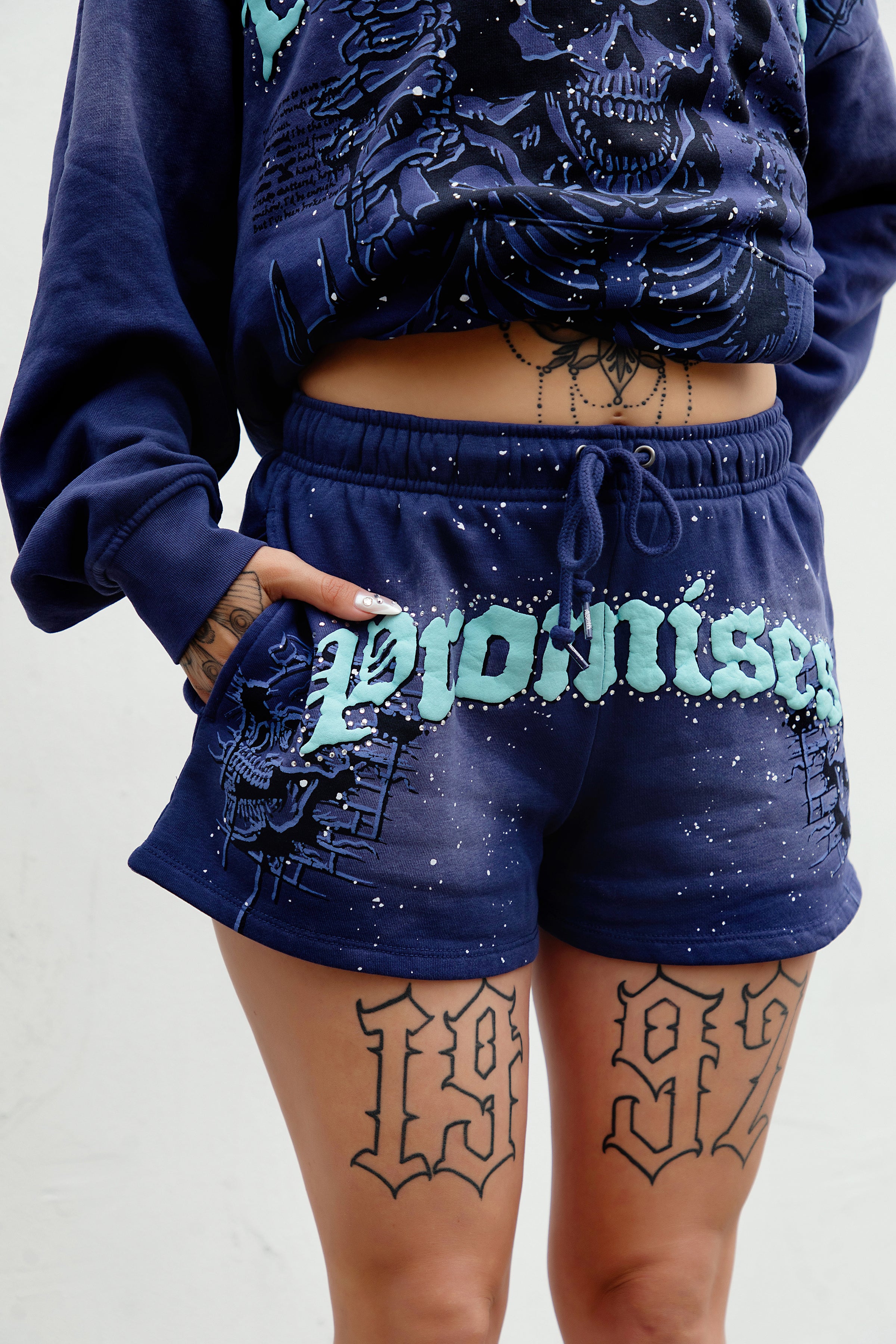Endless Rhinestone Shorts
