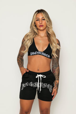 Enemy Mesh Shorts Black