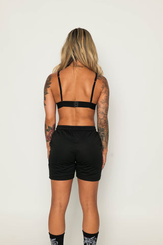 Enemy Mesh Shorts Black