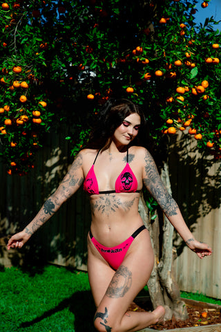 Faceless High Leg Bikini Bottom