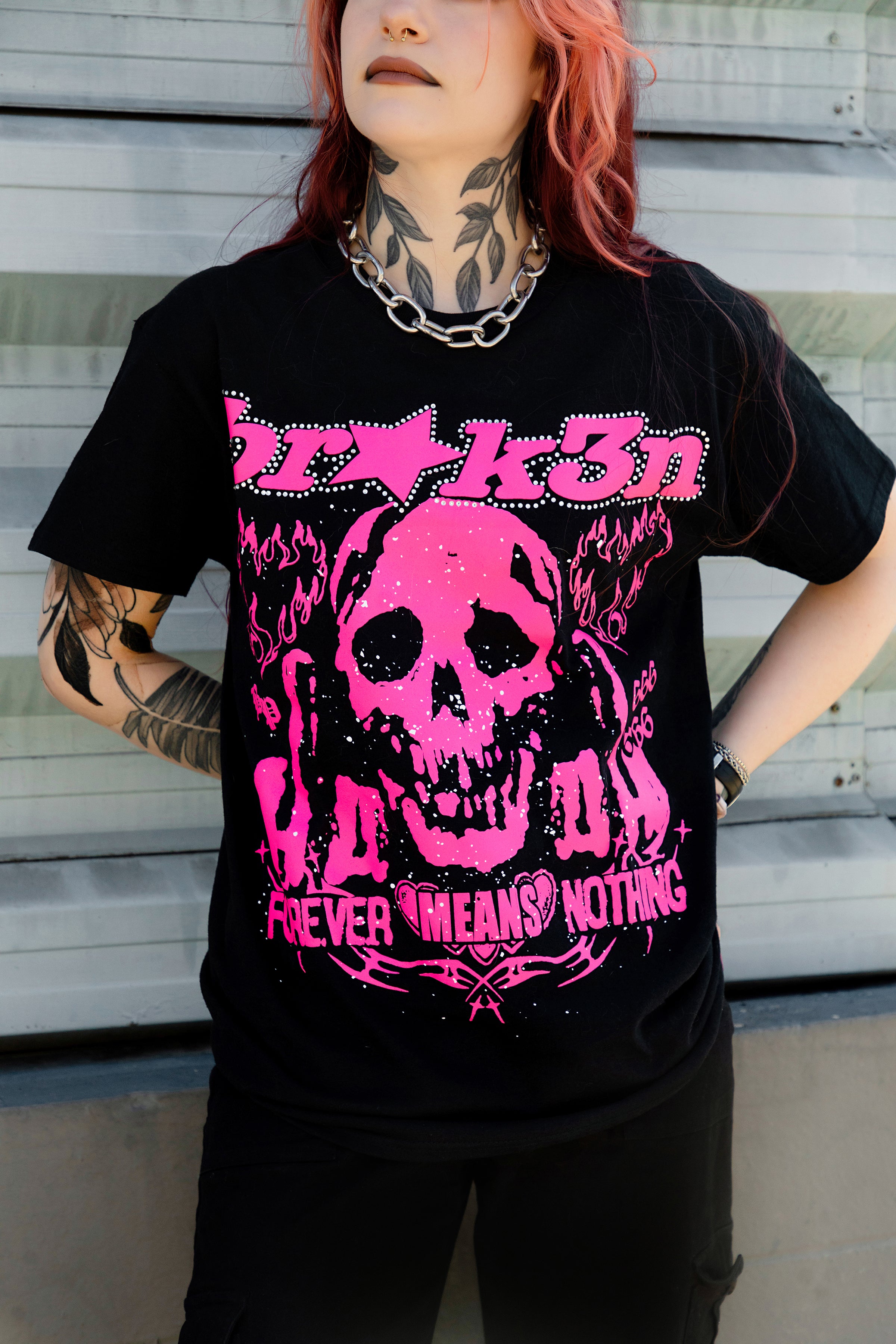 Faceless Rhinestone Tee