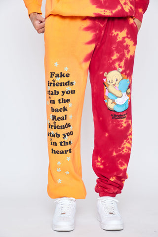 Fake Friends Split Dye Sweats