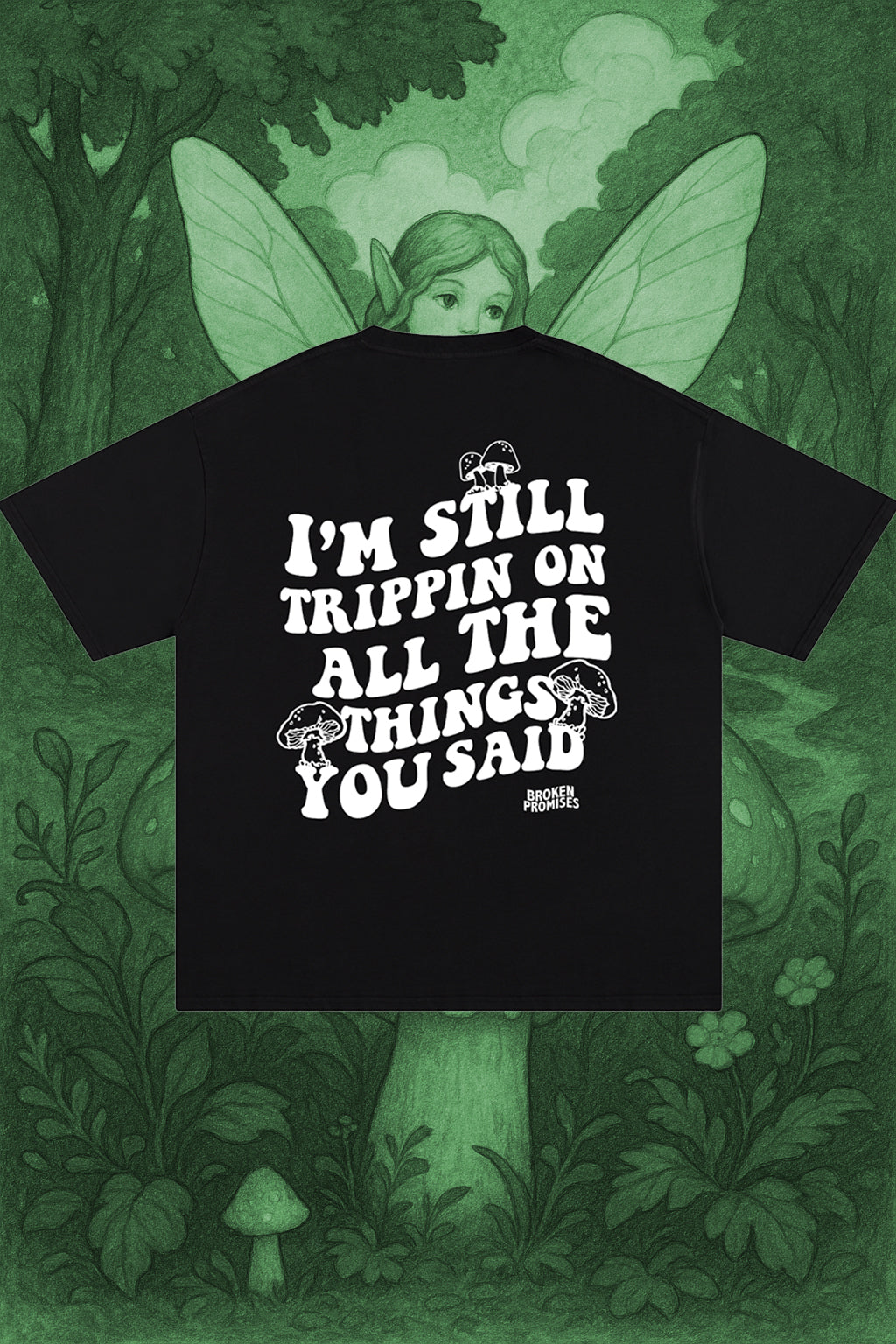 Far Out Black T-shirt