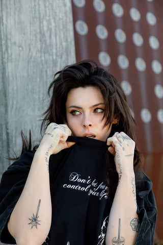 Fear of Three Washed Tee