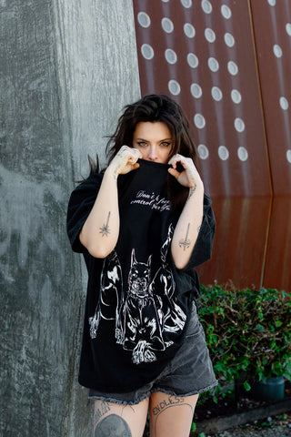 Fear of Three Washed Tee