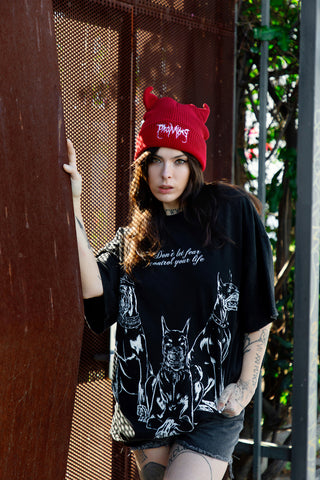 Fear of Three Washed Tee