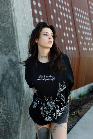 Fear of Three Washed Tee