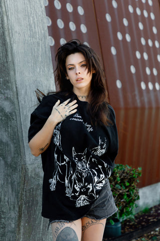 Fear of Three Washed Tee