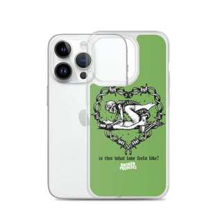 Feels Green iPhone Case