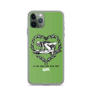 Feels Green iPhone Case