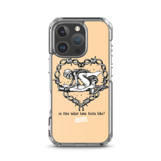 Feels Peach iPhone Case