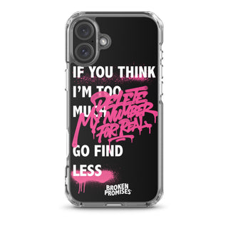 Find Less Phrase Case for iPhone®