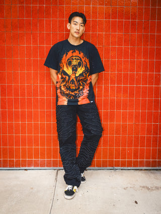 Fire Dancer Tie Dye Tee