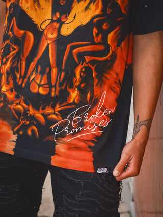Fire Dancer Tie Dye Tee