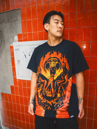 Fire Dancer Tie Dye Tee