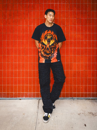 Fire Dancer Tie Dye Tee