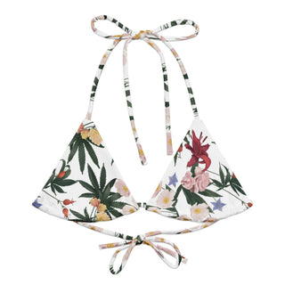 Flowers Bikini Top