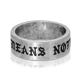 Forever Means Nothing Ring