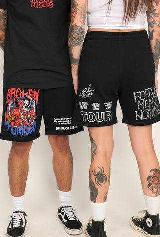 Forever Tour Fleece Shorts Black