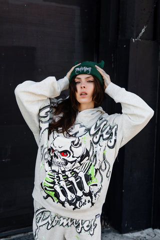 Get a Grip Rhinestone Hoodie