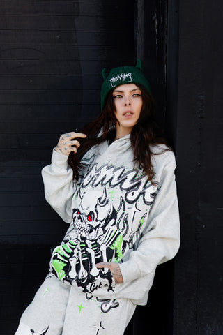 Get a Grip Rhinestone Hoodie