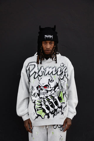 Get a Grip Rhinestone Hoodie