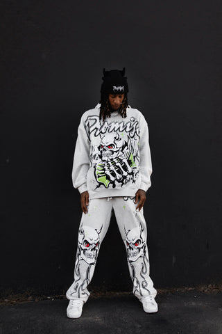 Get a Grip Rhinestone Hoodie