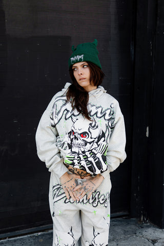 Get a Grip Rhinestone Hoodie