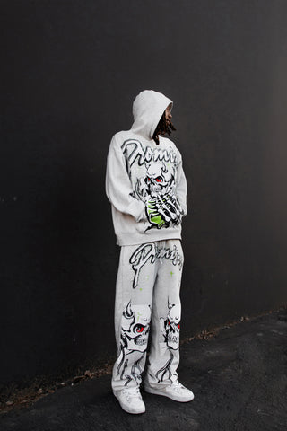 Get a Grip Rhinestone Sweatpants