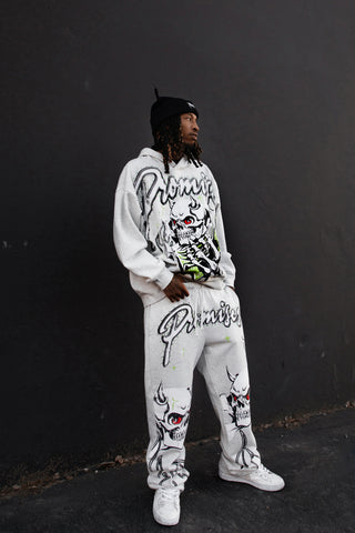 Get a Grip Rhinestone Sweatpants