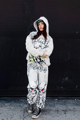 Get a Grip Rhinestone Sweatpants