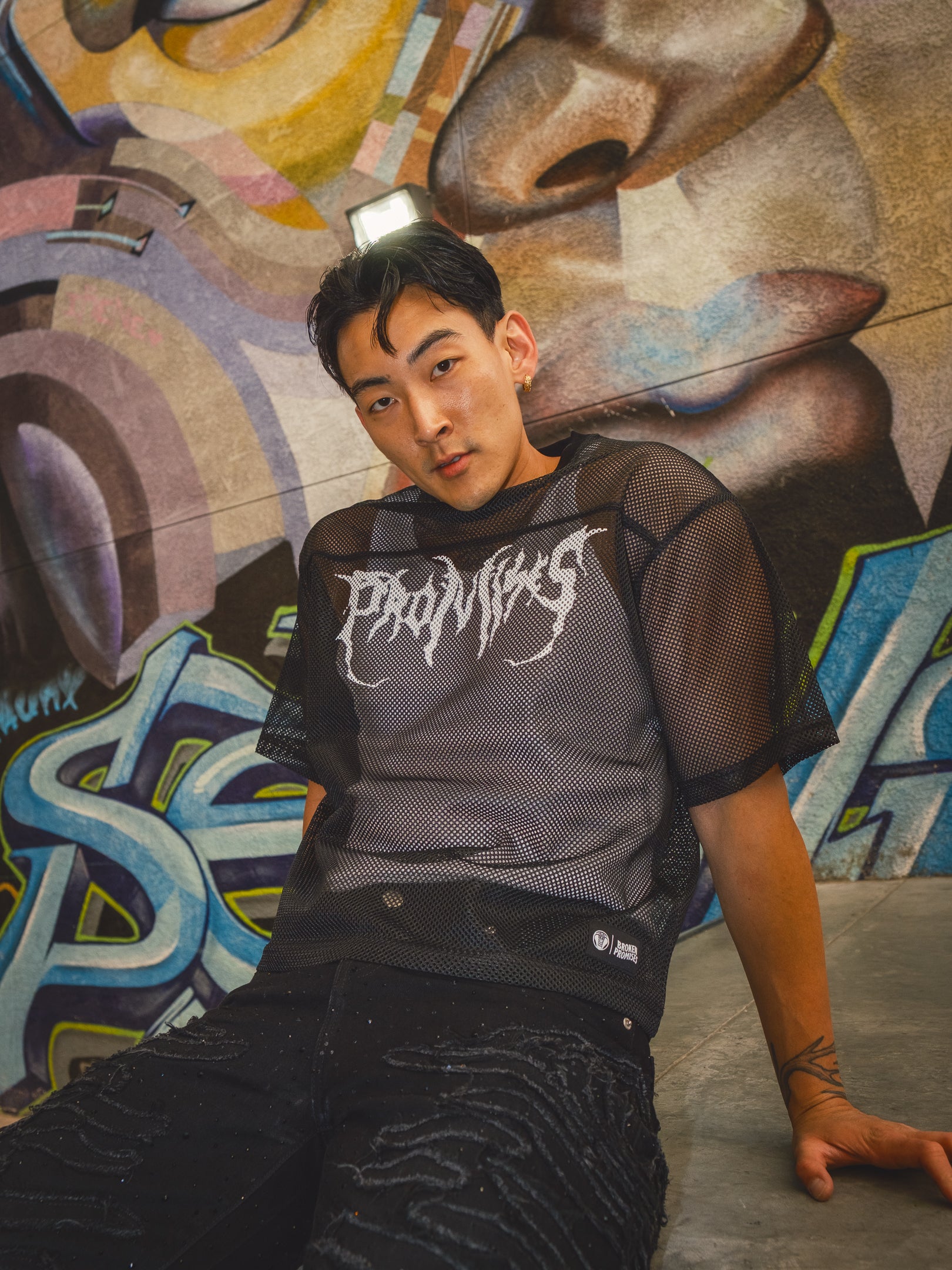 Graveyard Boxy Net Mesh Jersey