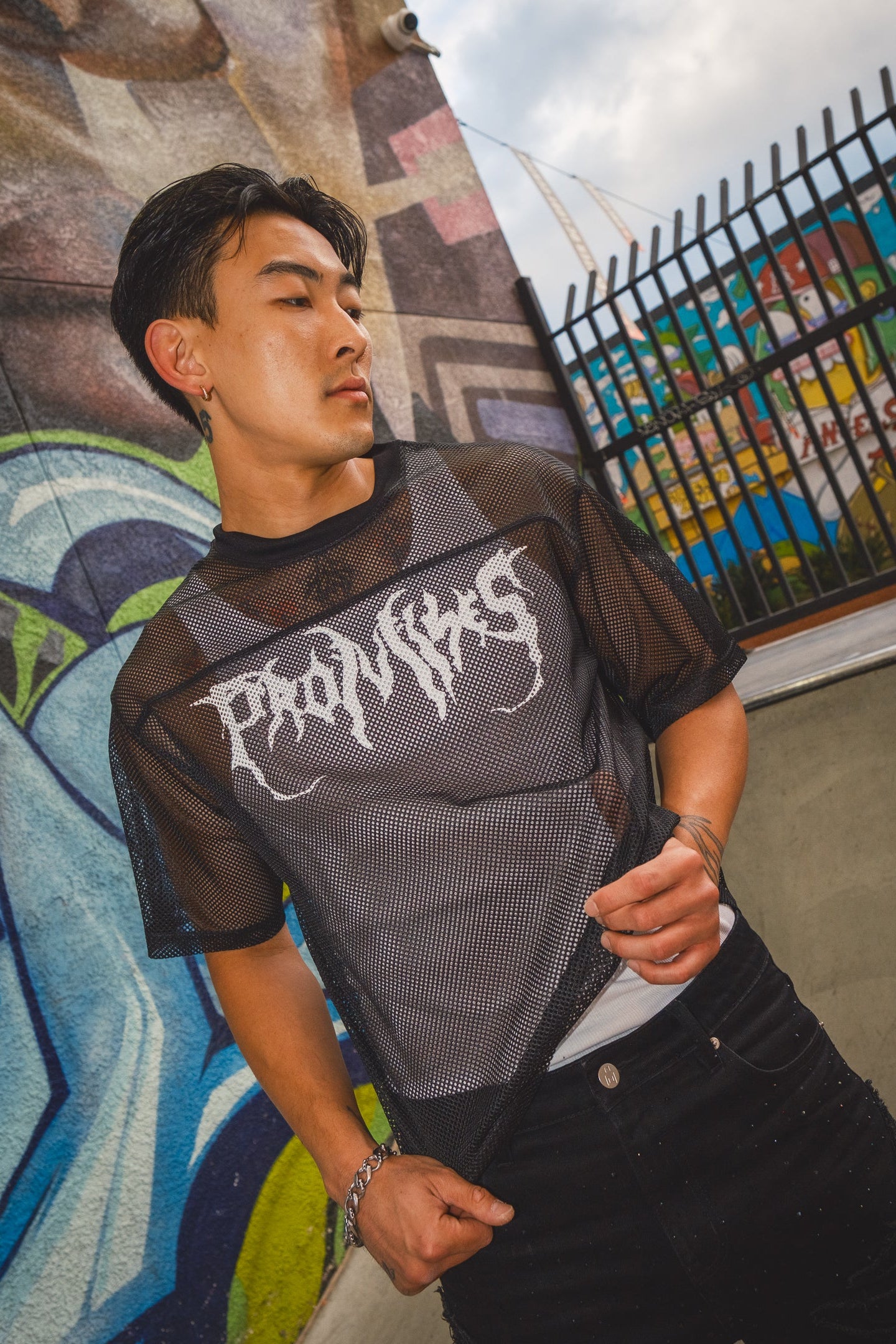 Graveyard Boxy Net Mesh Jersey