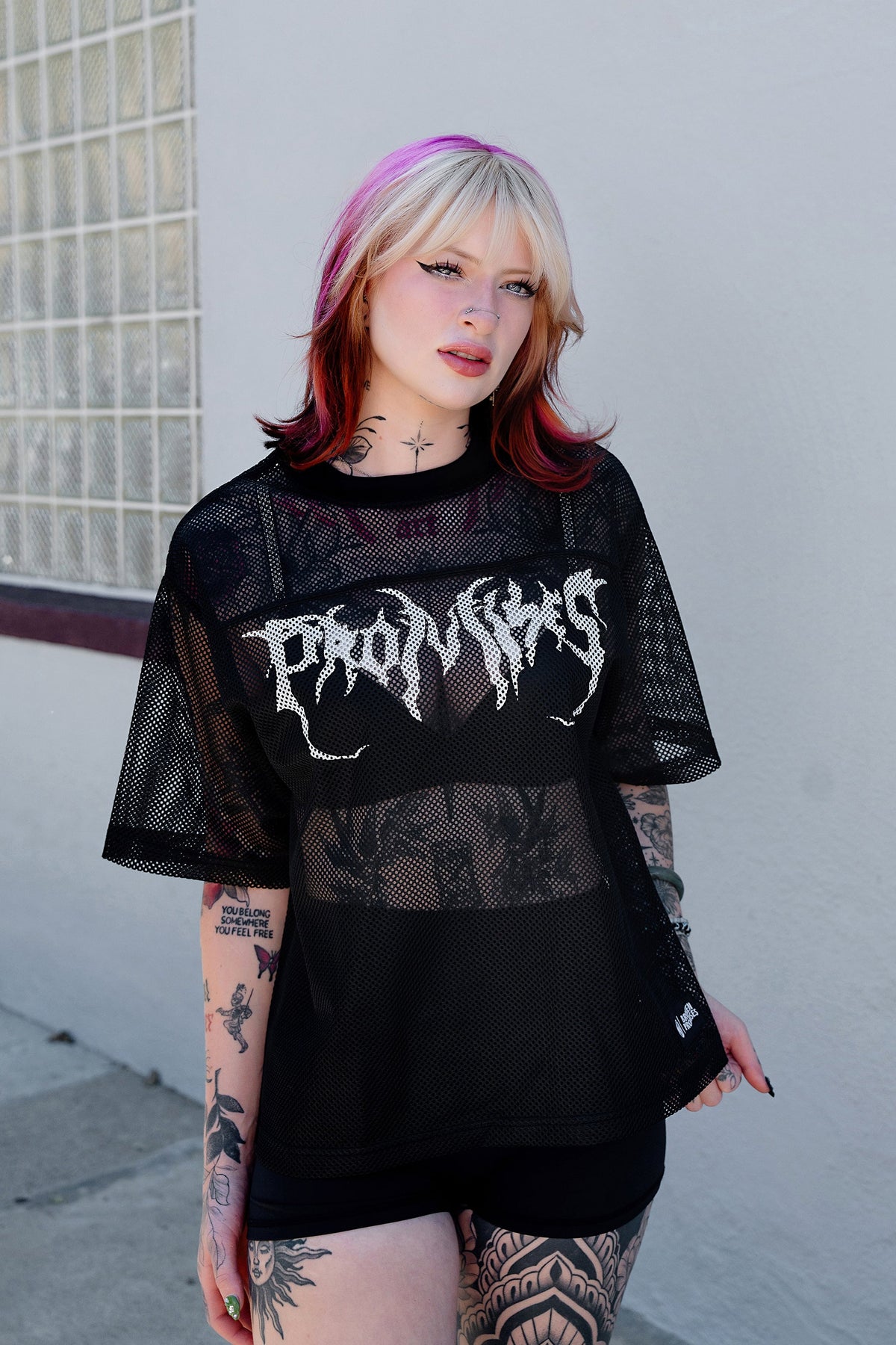 Graveyard Boxy Net Mesh Jersey
