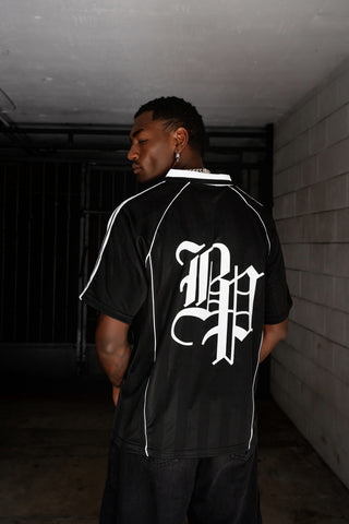 Graveyard Shadow Stripe Soccer Jersey