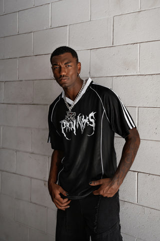 Graveyard Shadow Stripe Soccer Jersey