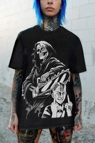 Head Split Washed Tee