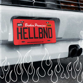 Hellbound Vanity Plate