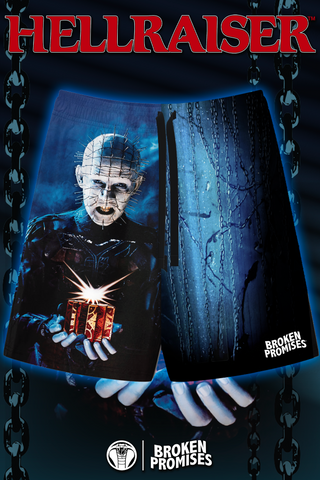 Hellraiser Emerged All Over Print Fleece Short