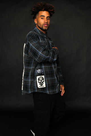 Hitchhiker Flannel Blue