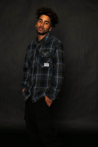 Hitchhiker Flannel Blue