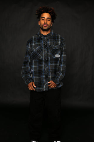 Hitchhiker Flannel Blue