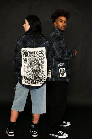 Hitchhiker Flannel Blue