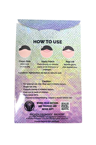 Holographic Acne Patches