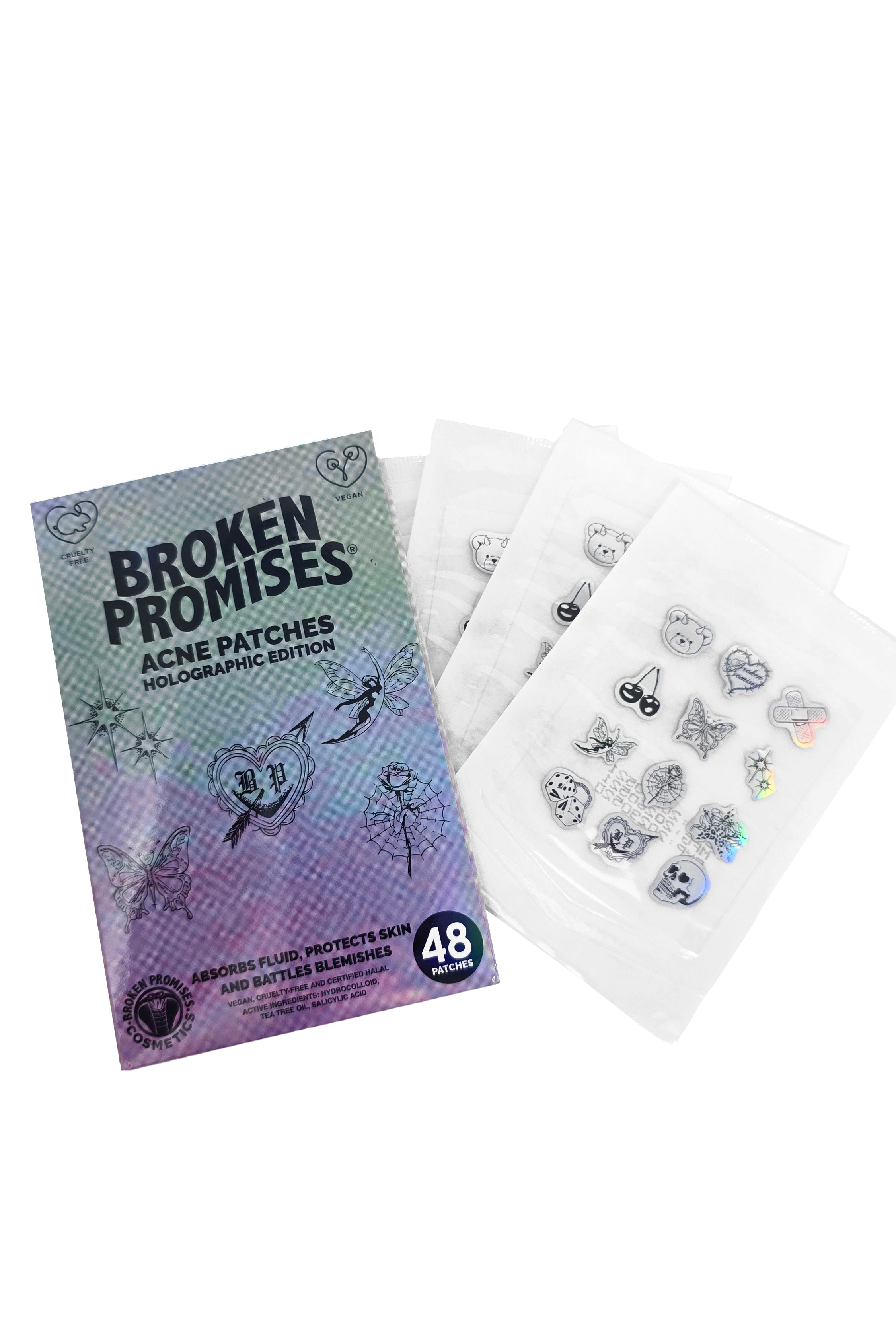 Holographic Acne Patches