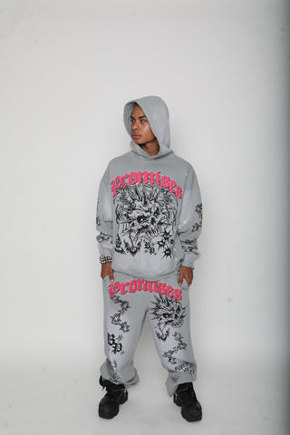 Hysteria Grey Sweatpants