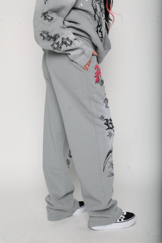 Hysteria Grey Sweatpants