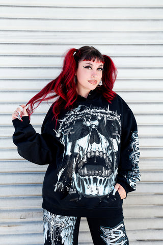In The Moment Rhinestone Hoodie